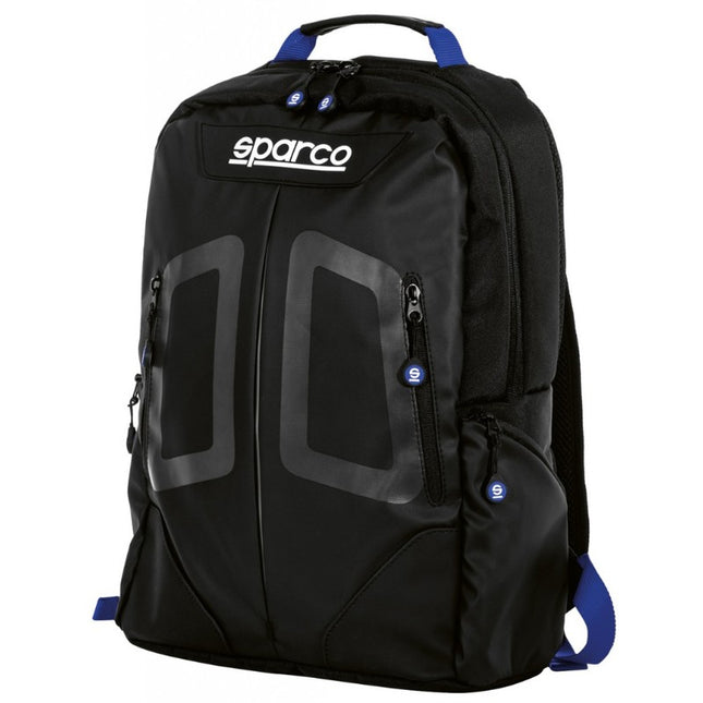 SPARCO STAGE SORT/BLÅ
