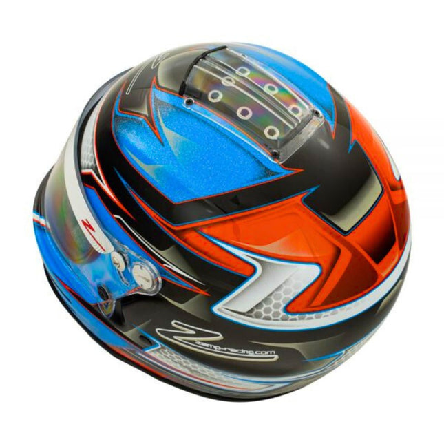 ZAMP RZ 42Y BLÅ/ORANGE TOP